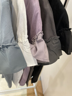 【袖が可愛い💕半袖Tシャツ】
