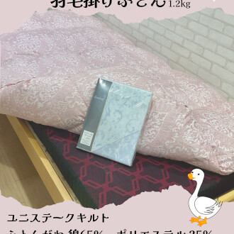 羽毛ふとんの季節です❣️