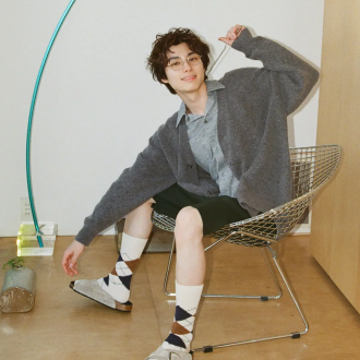 【Men’s】 アーガイルソックス 